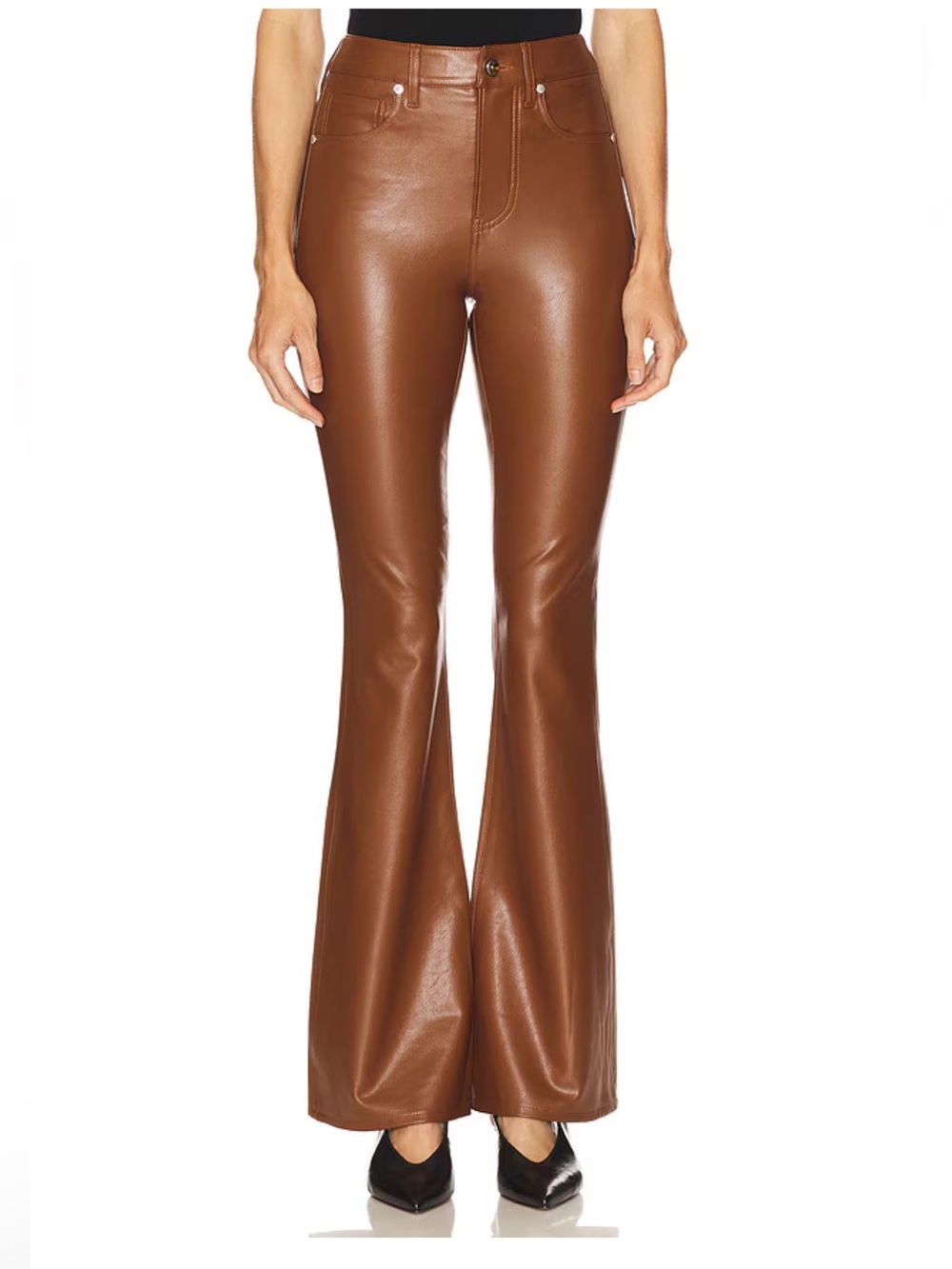 Veronica Beard Beverly High Rise Skinny Flare in Mahogany 26